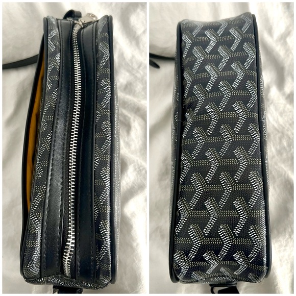👑✅PRICE FIRM✅ Black Fashion Monogram Sac Cap Vert Style Crossbody Bag. - Picture 9 of 17